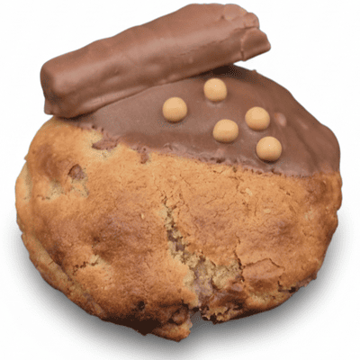 Cookie farcida de caramel i Twix